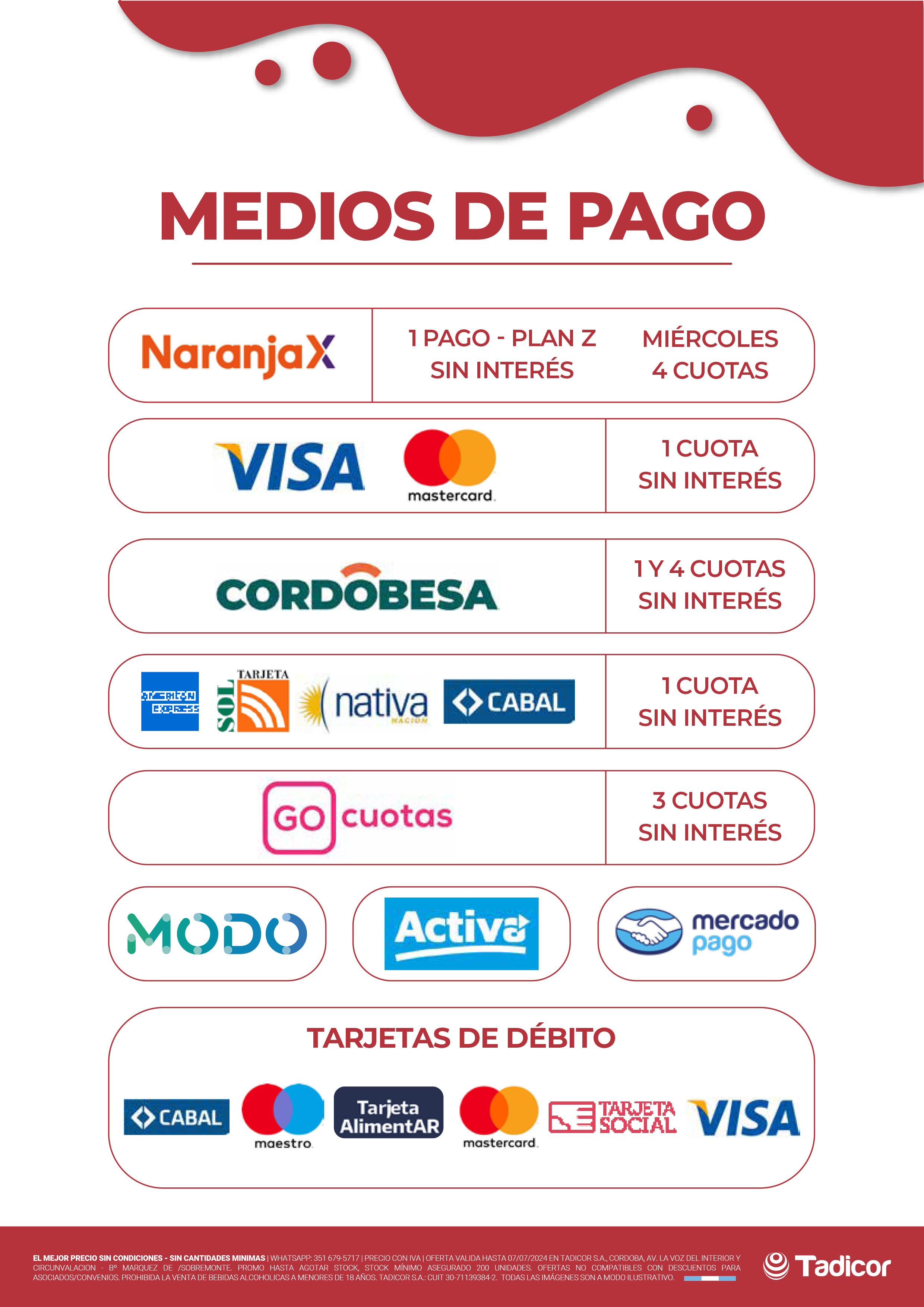 Tadicor, Tadicor Córdoba, tadicor, tadicor cordoba, supermercado tadicor, supermercado mayorista, supermercado mayorista y minorista, ofertas tadicor, tadicor ofertas